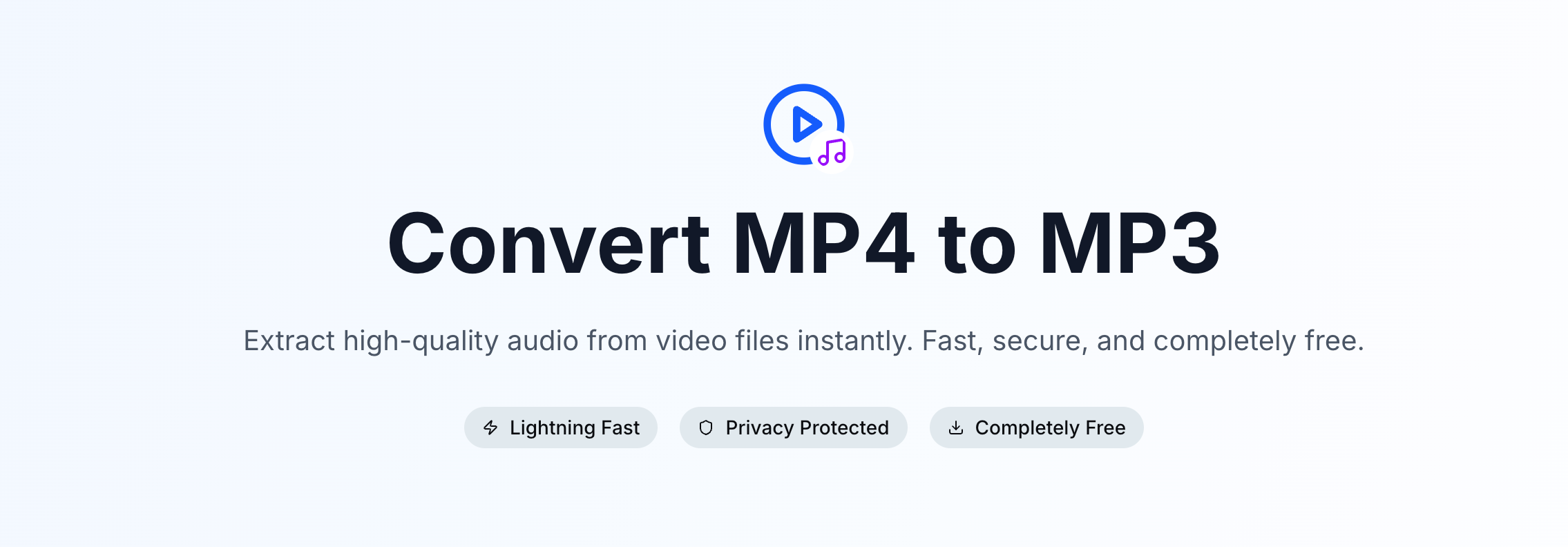 MP4 to MP3 Converter: Extract Audio from Videos Instantly - Free Online Tool